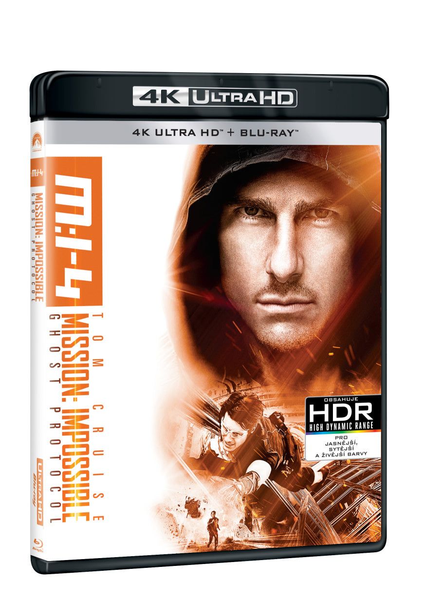Blu-ray: Mission: Impossible - Ghost Protocol - 4K UHD Blu-ray + Blu-ray (2 BD)