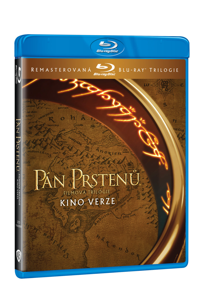 Blu-ray: Pán prstenů filmová trilogie: Remasterované kinové verze 3BD