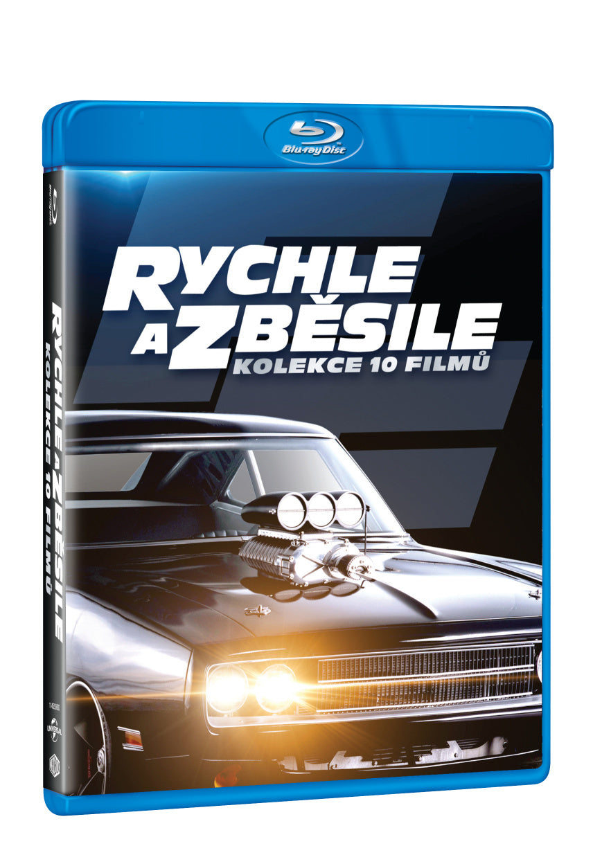 Blu-ray: Rychle a zběsile kolekce 1-10 10BD