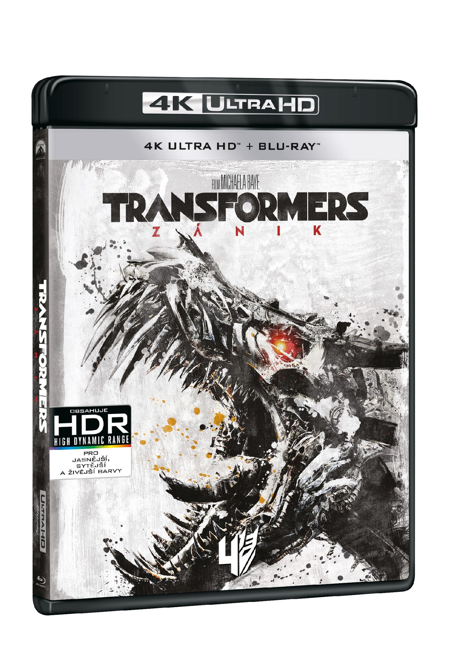 Blu-ray: Transformers: Zánik - 4K UHD Blu-ray + Blu-ray (2BD)