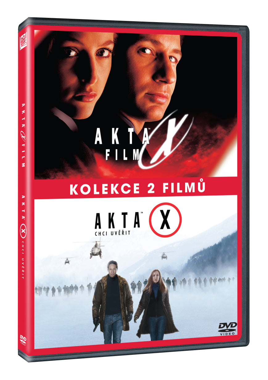 DVD: Akta X kolekce 1+2 2DVD