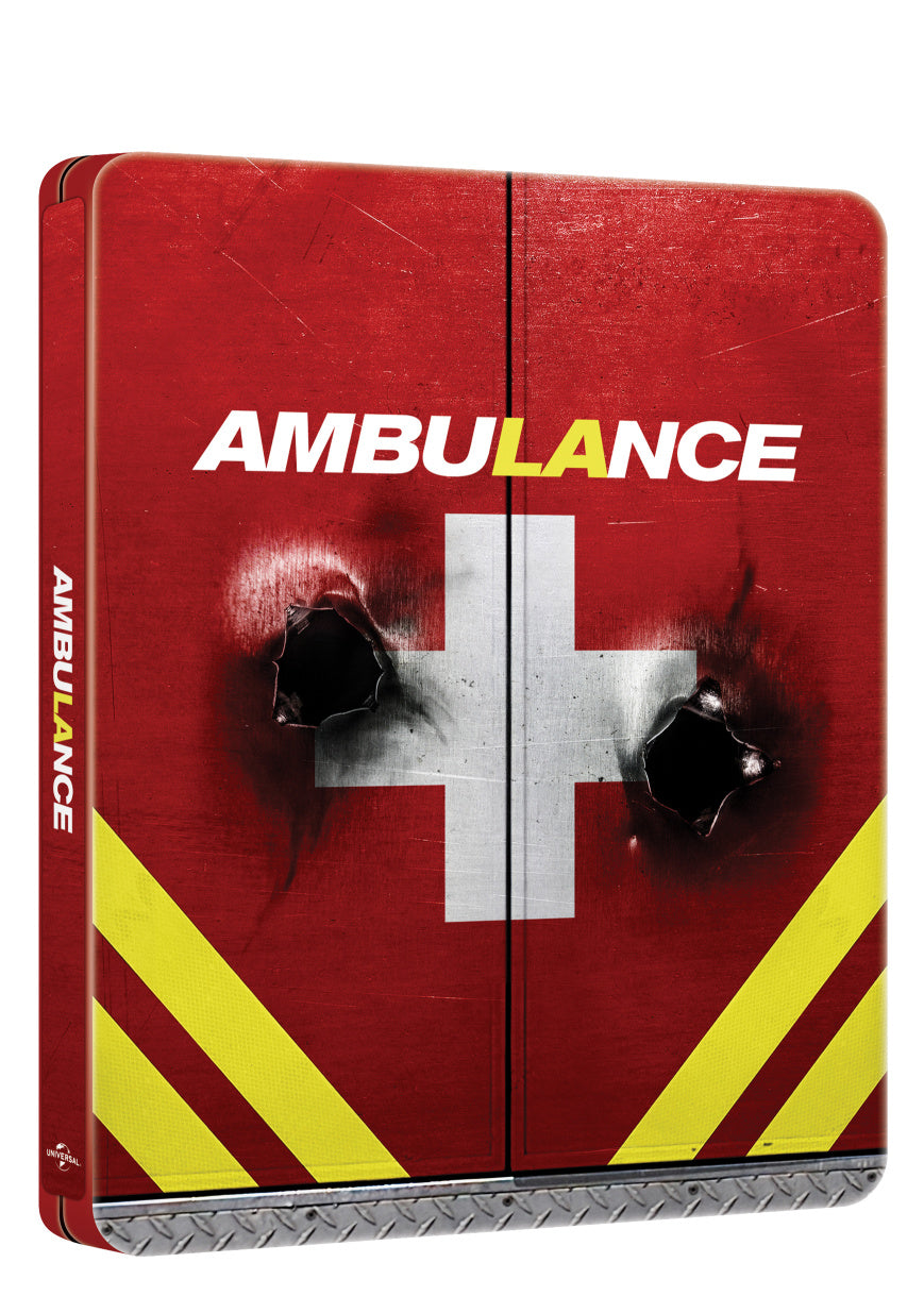 Blu-ray: Ambulance - 4K UHD Blu-ray + Blu-ray (2BD) - steelbook