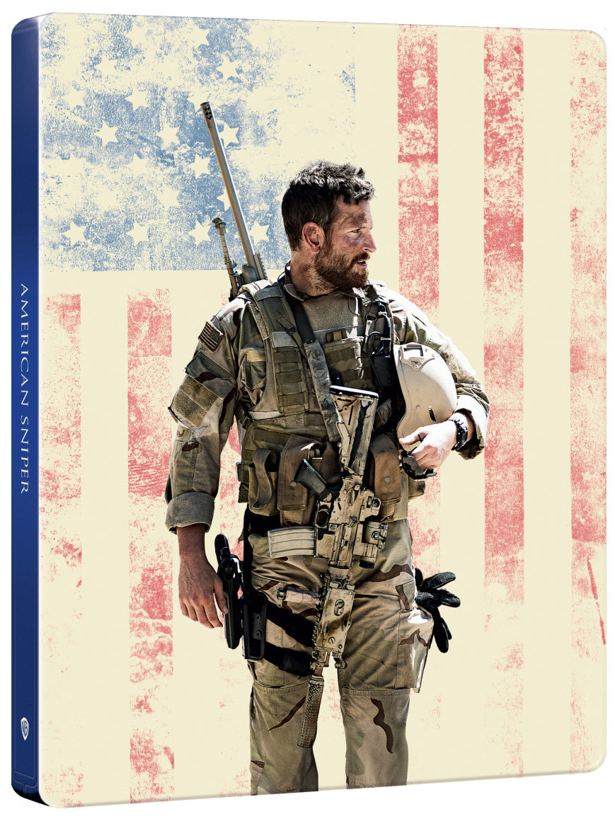 Blu-ray: Americký sniper - 4K UHD Blu-ray + Blu-ray (2 BD) - steelbook