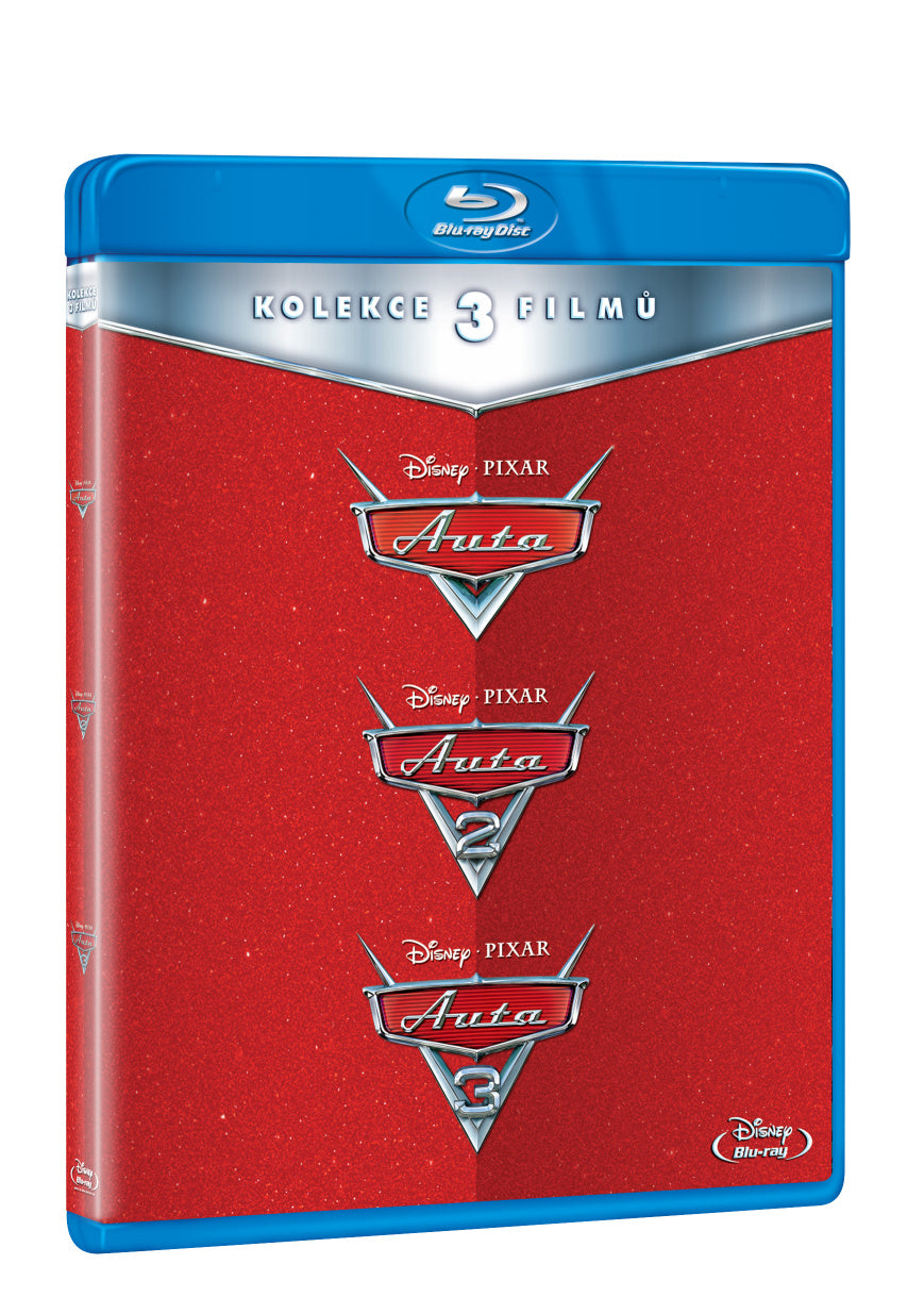 Blu-ray: Auta kolekce 1.-3. 3BD