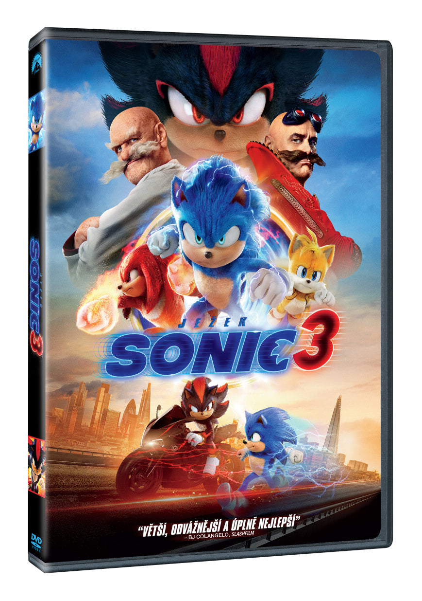 DVD: Ježek Sonic 3