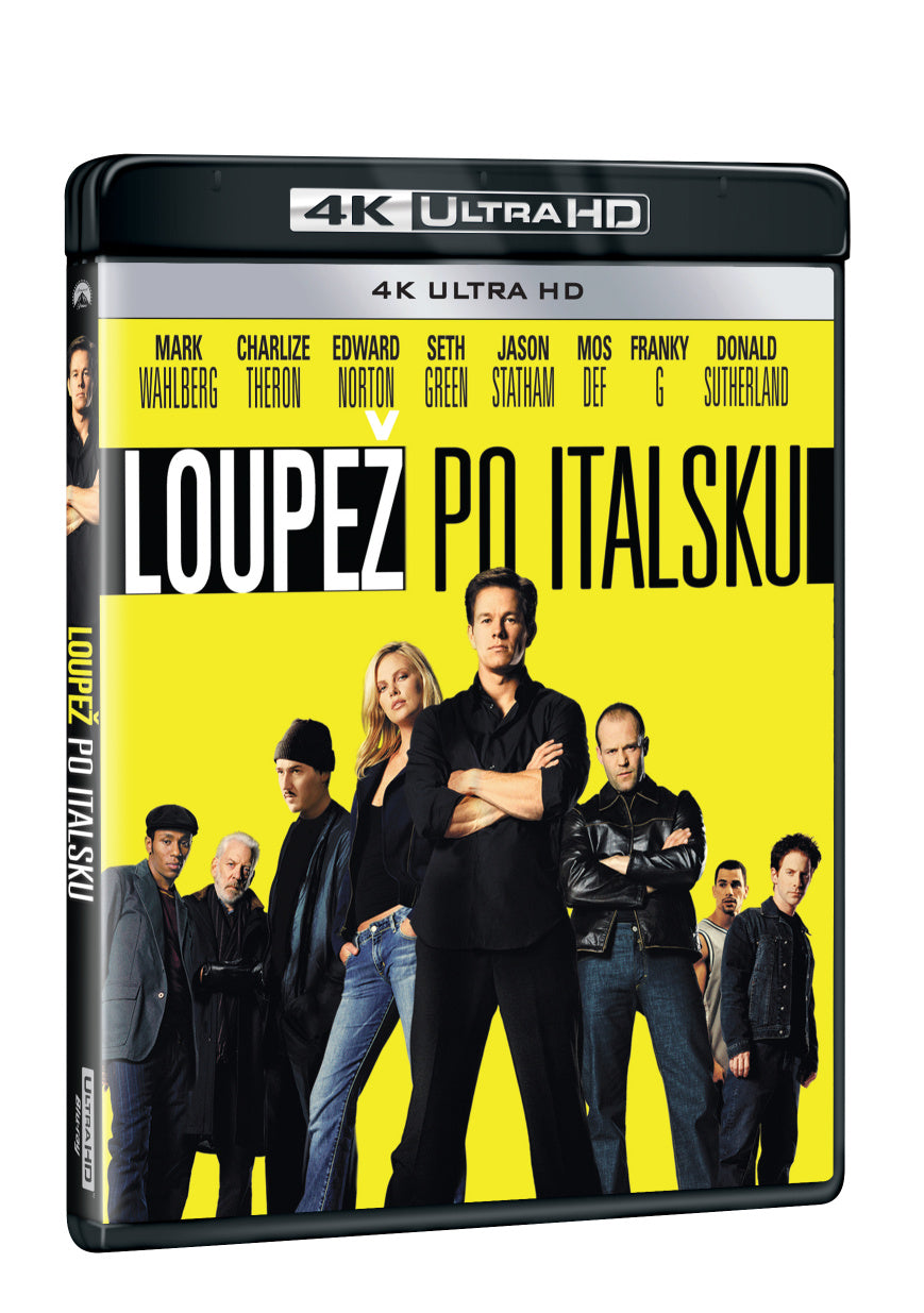 Blu-ray: Loupež po italsku (2003) - 4K UHD Blu-ray