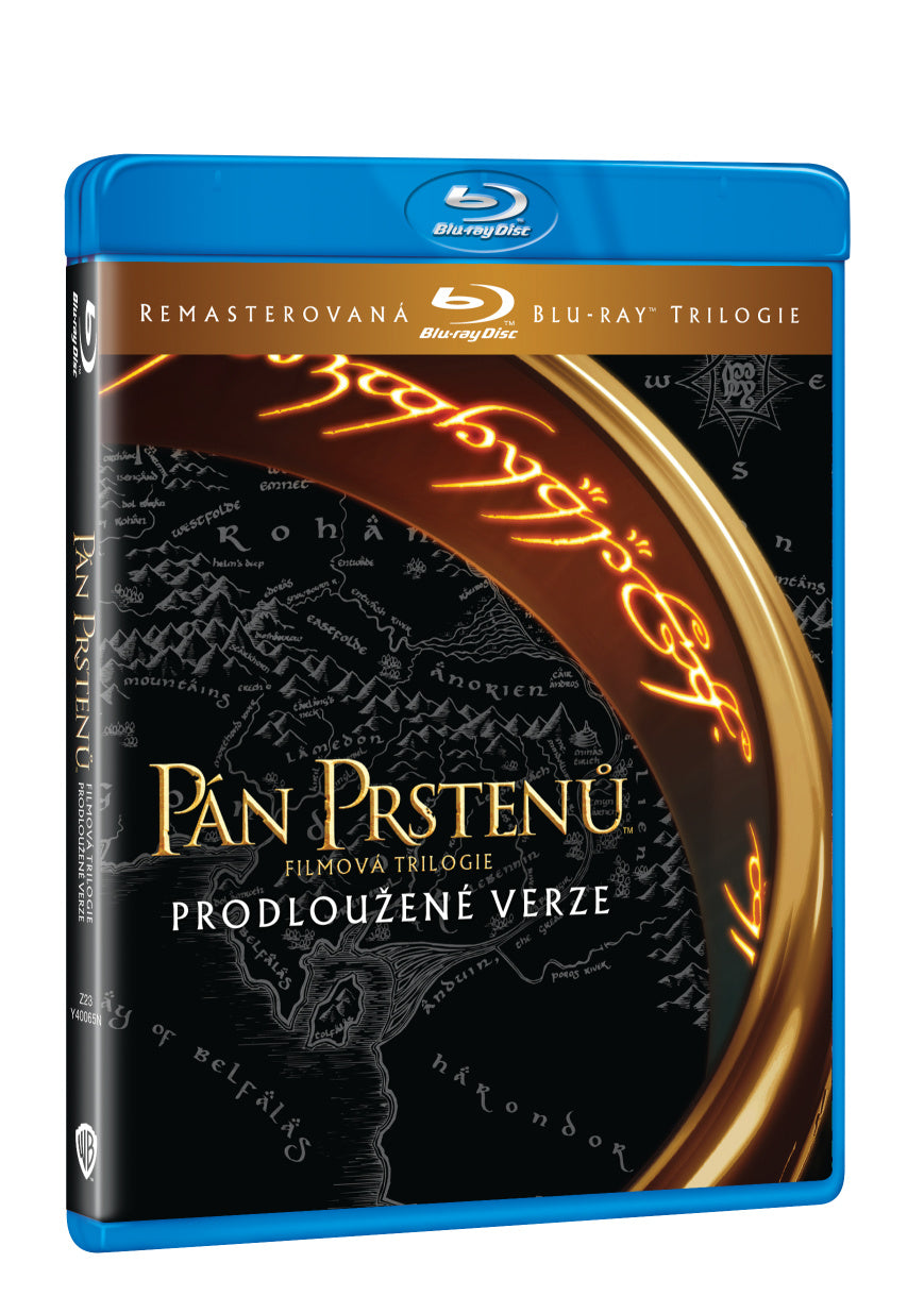 Blu-ray: Pán prstenů filmová trilogie: Remasterované prodloužené verze 6BD