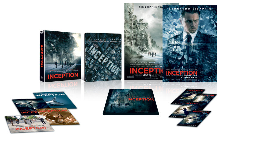 Blu-ray: Počátek - 4K UHD Blu-ray+Blu-ray+Blu-ray bonus (3 Blu-ray) - Limitovaná sběratelská edice - steelbook