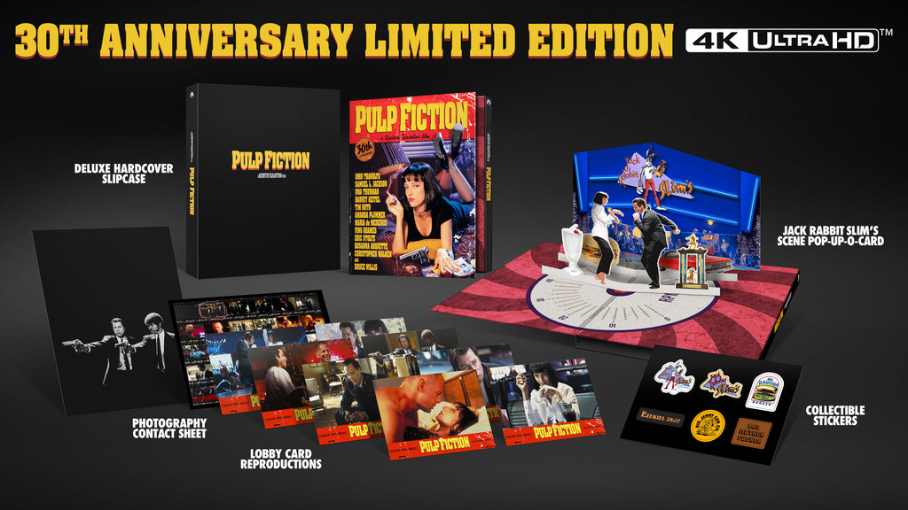 Blu-ray: Pulp Fiction: Historky z podsvětí dárková edice k 30. výročí - 4K UHD Blu-ray