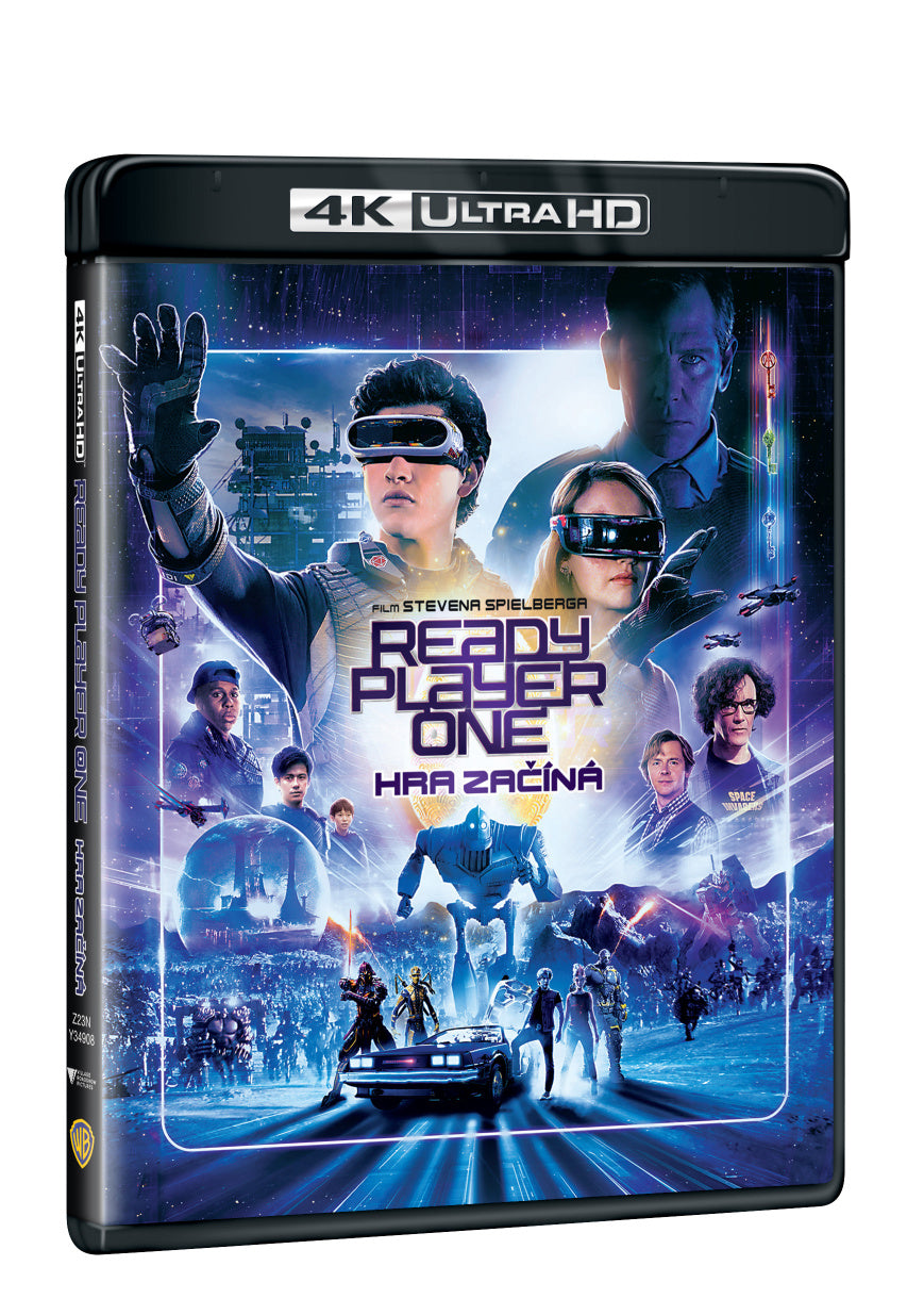 Blu-ray: Ready Player One: Hra začíná - 4K UHD Blu-ray