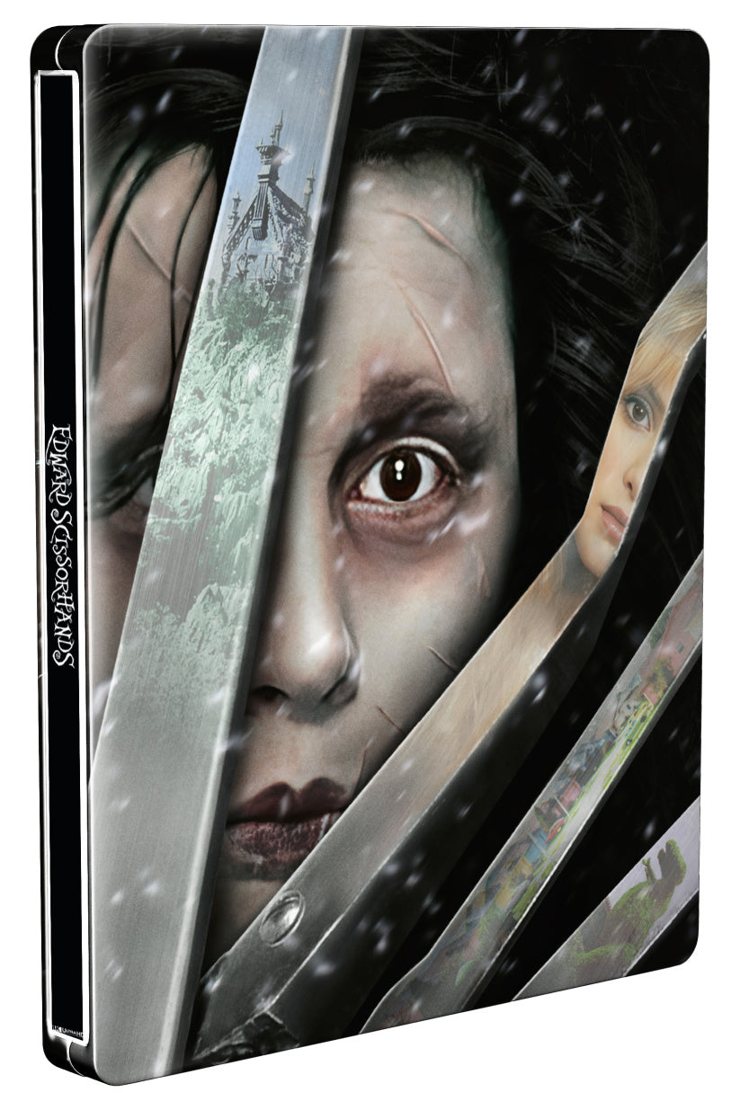 Střihoruký Edward - 4K UHD Blu-ray + BD Limitovaná sběratelská edice Steelbook