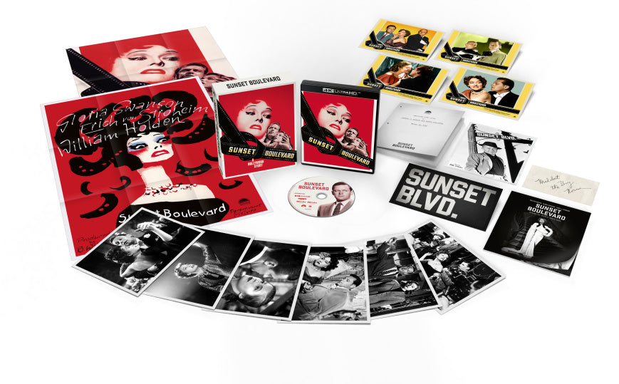 Blu-ray: Sunset Boulevard sběratelská edice k 75. výročí - 4K UHD Blu-ray