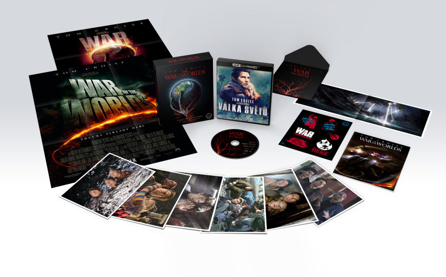 Blu-ray: Válka světů (2005) sběratelská edice k 20. výročí - 4K UHD Blu-ray