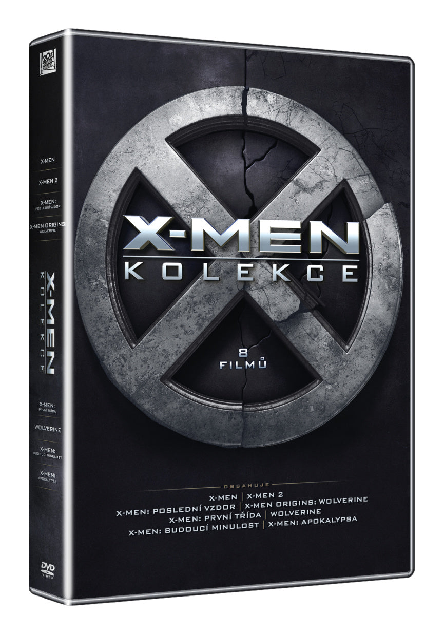 DVD: X-Men kolekce 8 filmů 8DVD