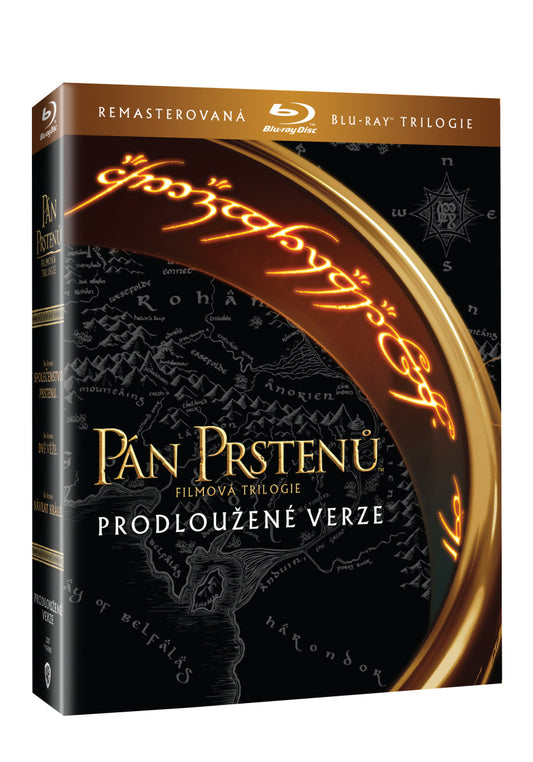 Blu-ray: Pán prstenů filmová trilogie: Remasterované prodloužené verze 6BD