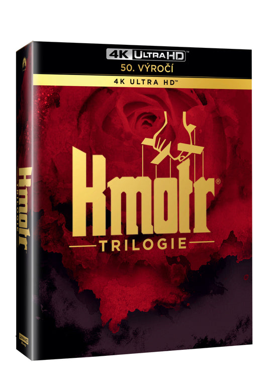 Blu-ray: Kmotr kolekce 1.-3. edice k 50. výročí - 4K UHD Blu-ray (3 BD)