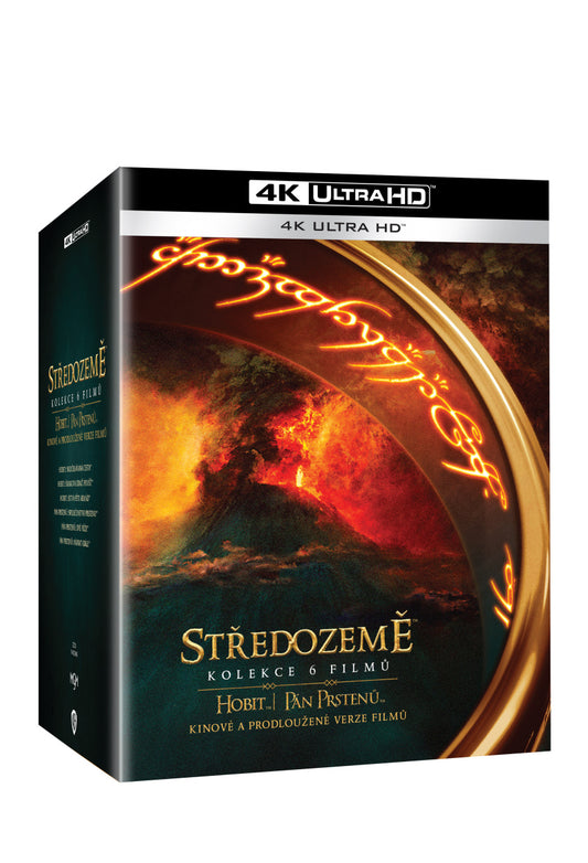 Blu-ray: Kolekce Středozemě - prodloužená a kinová verze 15BD (4K UHD)
