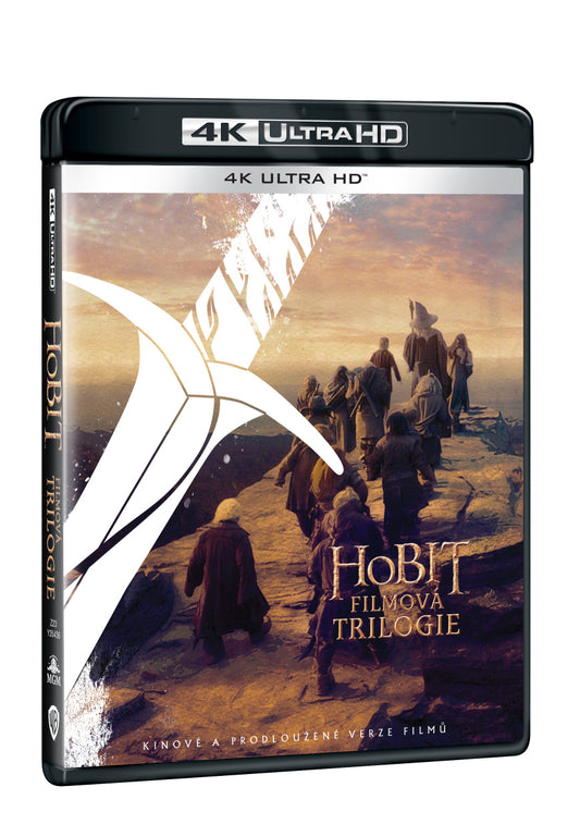Blu-ray: Hobit filmová trilogie - prodloužená a kinová verze 6BD (4K UHD)