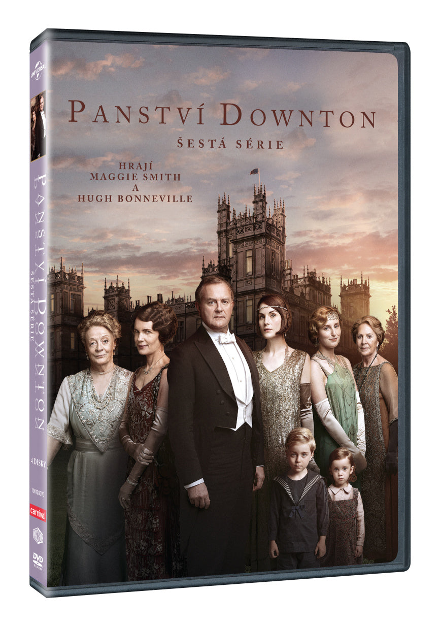 DVD: Panství Downton 6. série 4DVD