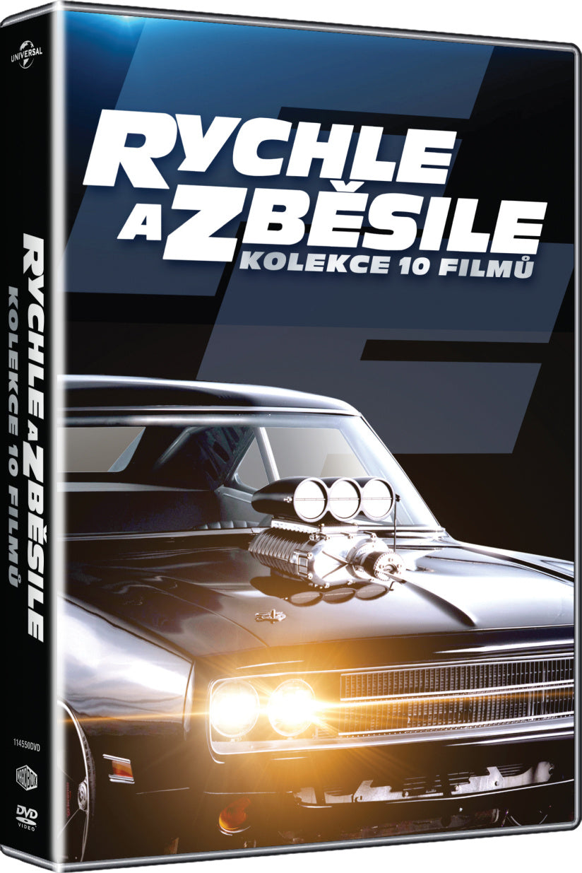 DVD: Rychle a zběsile kolekce 1-10 10DVD