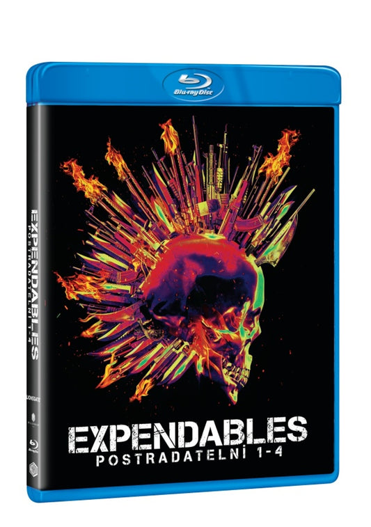 Blu-ray: Expendables: Postradatelní kolekce 1-4. 4BD