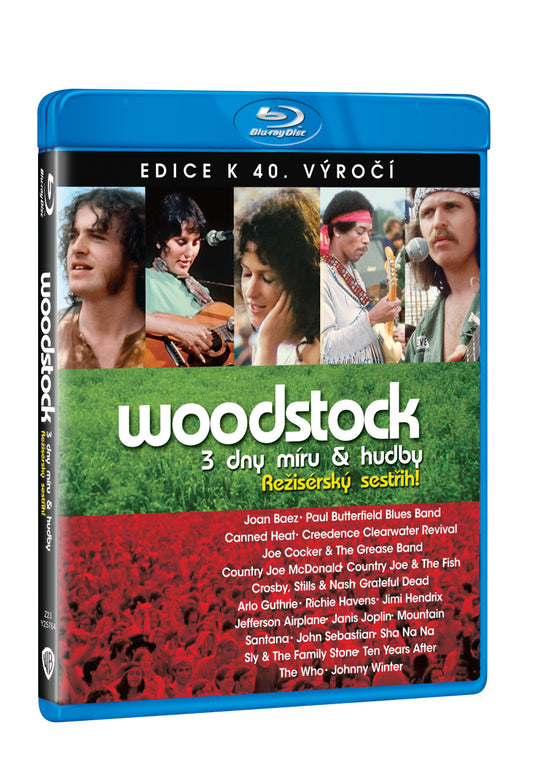 Blu-ray: Woodstock Director´s cut 2BD