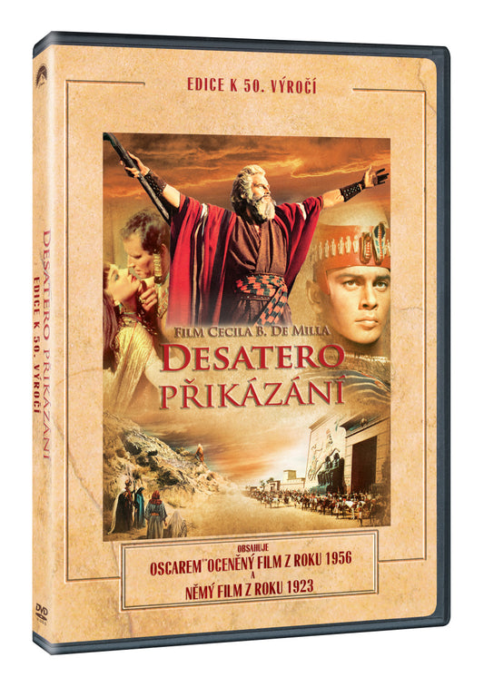 DVD: Desatero přikázání - Edice k 50. výročí 3DVD