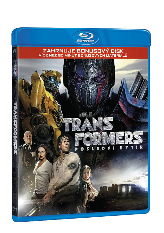 Blu-ray: Transformers: Poslední rytíř - Blu-ray+bonus disk (2BD)