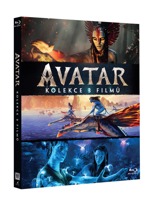 Avatar kolekce 3 filmů - (3 Blu-ray)