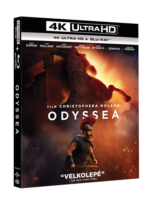 Odyssea - 4K UHD Blu-ray+Blu-ray+bonus disk (3 BD) - Sběratelská edice v rukávu
