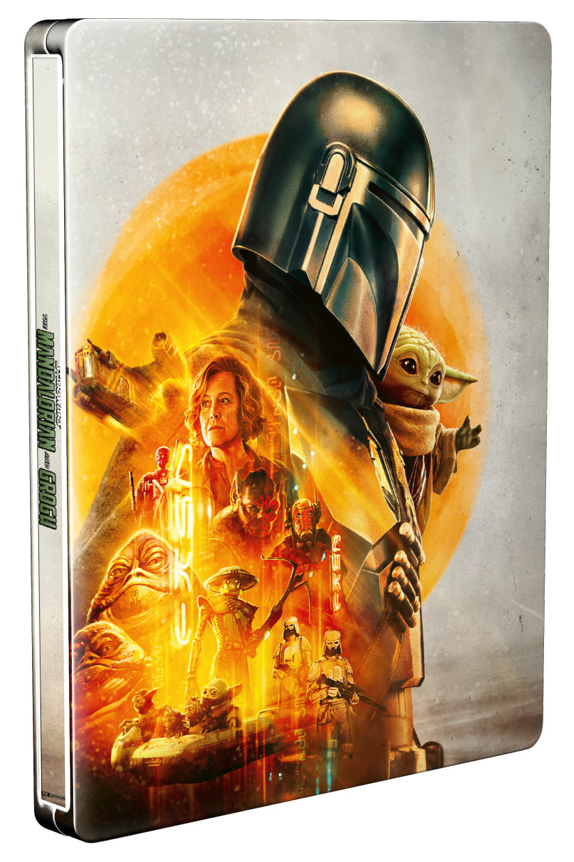 Star Wars: Mandalorian a Grogu - 4K UHD Blu-ray+Blu-ray (2 BD) - Limitovaná sběratelská edice - steelbook