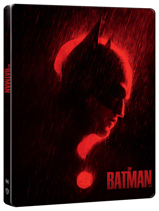 Blu-ray: Batman (2022) - 4K UHD Blu-ray + Blu-ray + Blu-ray bonus (3BD) - steelbook - motiv Red Question Mark