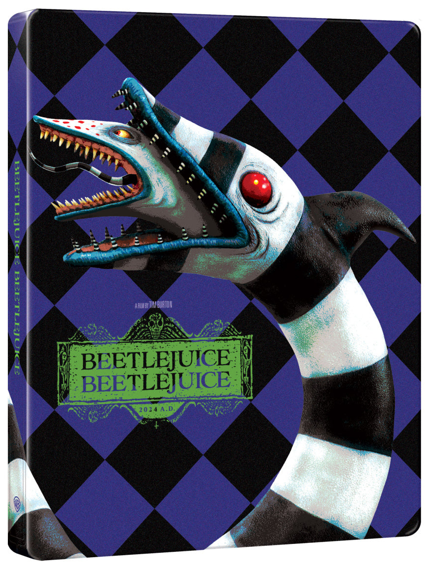 Blu-ray: Beetlejuice Beetlejuice - (4K UHD Blu-ray+Blu-ray) 2BD - steelbook