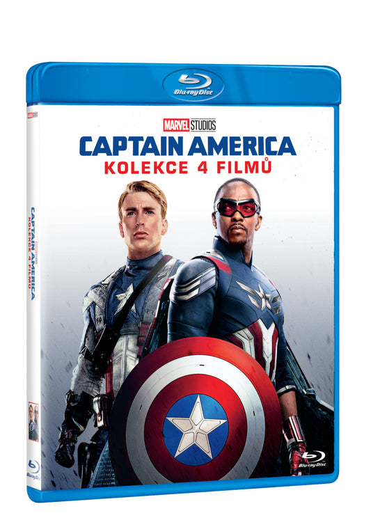 Blu-ray: Captain America kolekce 1.-4. 4BD