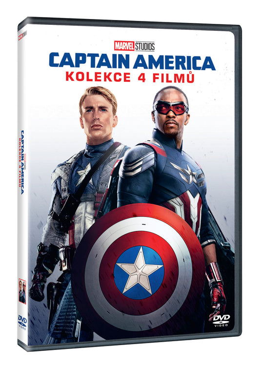 DVD: Captain America kolekce 1.-4. 4DVD