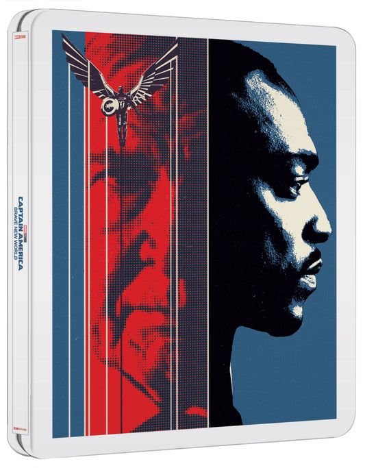 Blu-ray: Captain America: Nový svět - 4K UHD Blu-ray+Blu-ray (2BD) - Limitovaná sběratelská edice - steelbook