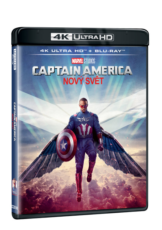 Blu-ray: Captain America: Nový svět - 4K UHD Blu-ray+Blu-ray (2BD)