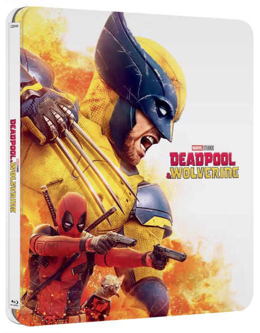 Blu-ray: Deadpool & Wolverine - 4K UHD Blu-ray+Blu-ray (2BD) - Limitovaná sběratelská edice - steelbook - motiv WV