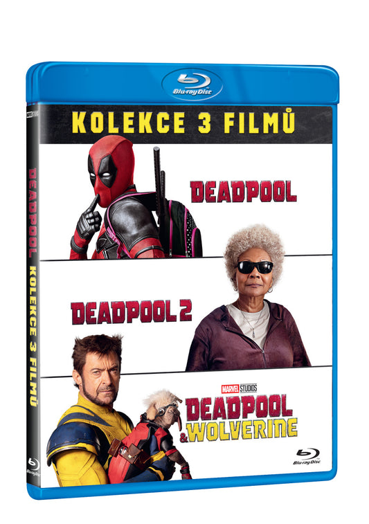 Blu-ray: Deadpool kolekce 1-3 (3BD)