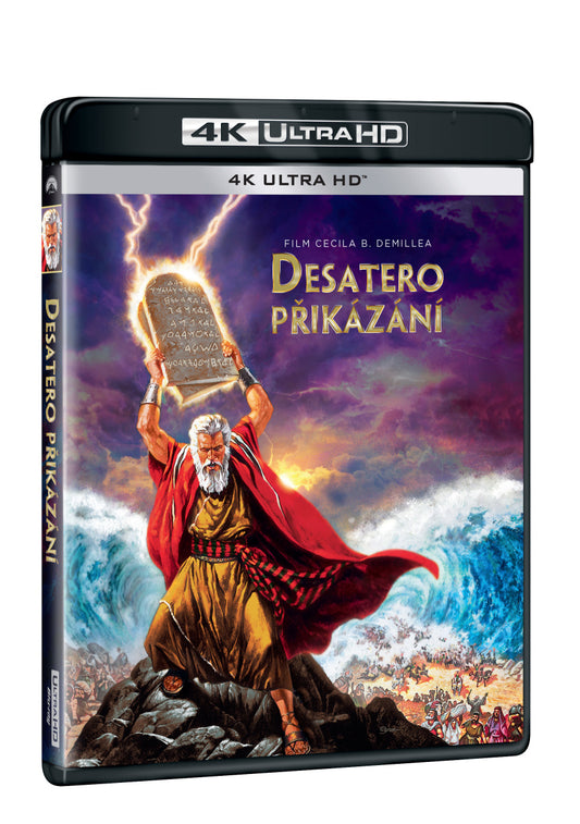 Blu-ray: Desatero přikázání - 4K UHD Blu-ray