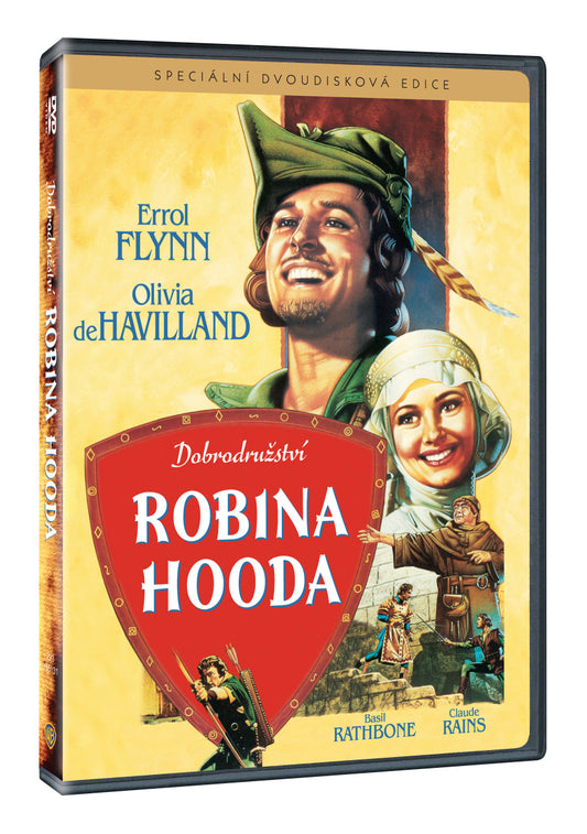 DVD: Dobrodružství Robina Hooda (1938) 2DVD