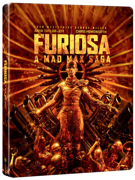 Blu-ray: Furiosa: Sága Šíleného Maxe 2BD (4K UHD Blu-ray+Blu-ray) - steelbook - motiv CCXP