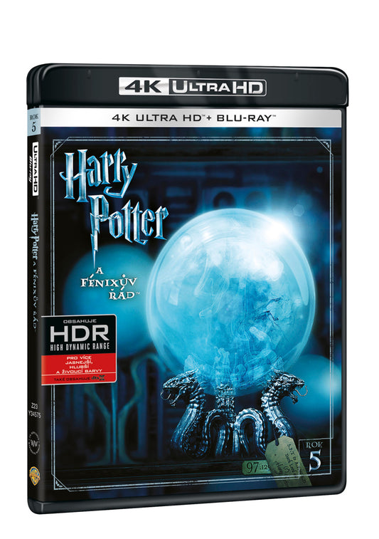 Blu-ray: Harry Potter a Fénixův řád - 4K UHD Blu-ray + Blu-ray (2 BD)