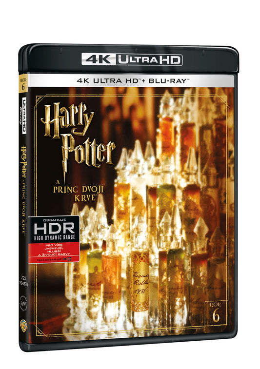 Blu-ray: Harry Potter a Princ dvojí krve - 4K UHD Blu-ray + Blu-ray (2 BD)