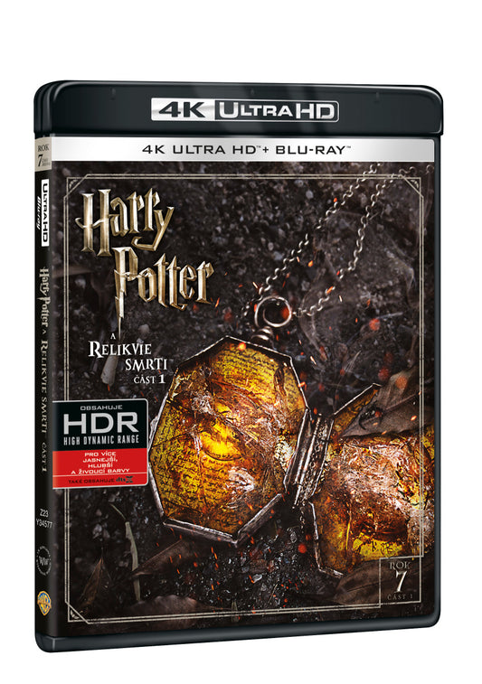 Blu-ray: Harry Potter a Relikvie smrti - část 1. - 4K UHD Blu-ray + Blu-ray (2 BD)