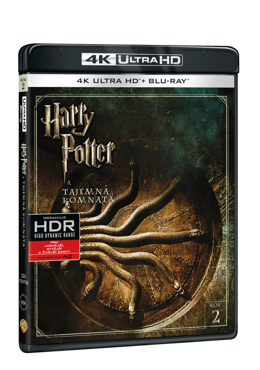 Blu-ray: Harry Potter a Tajemná komnata - 4K UHD Blu-ray + Blu-ray (2 BD)