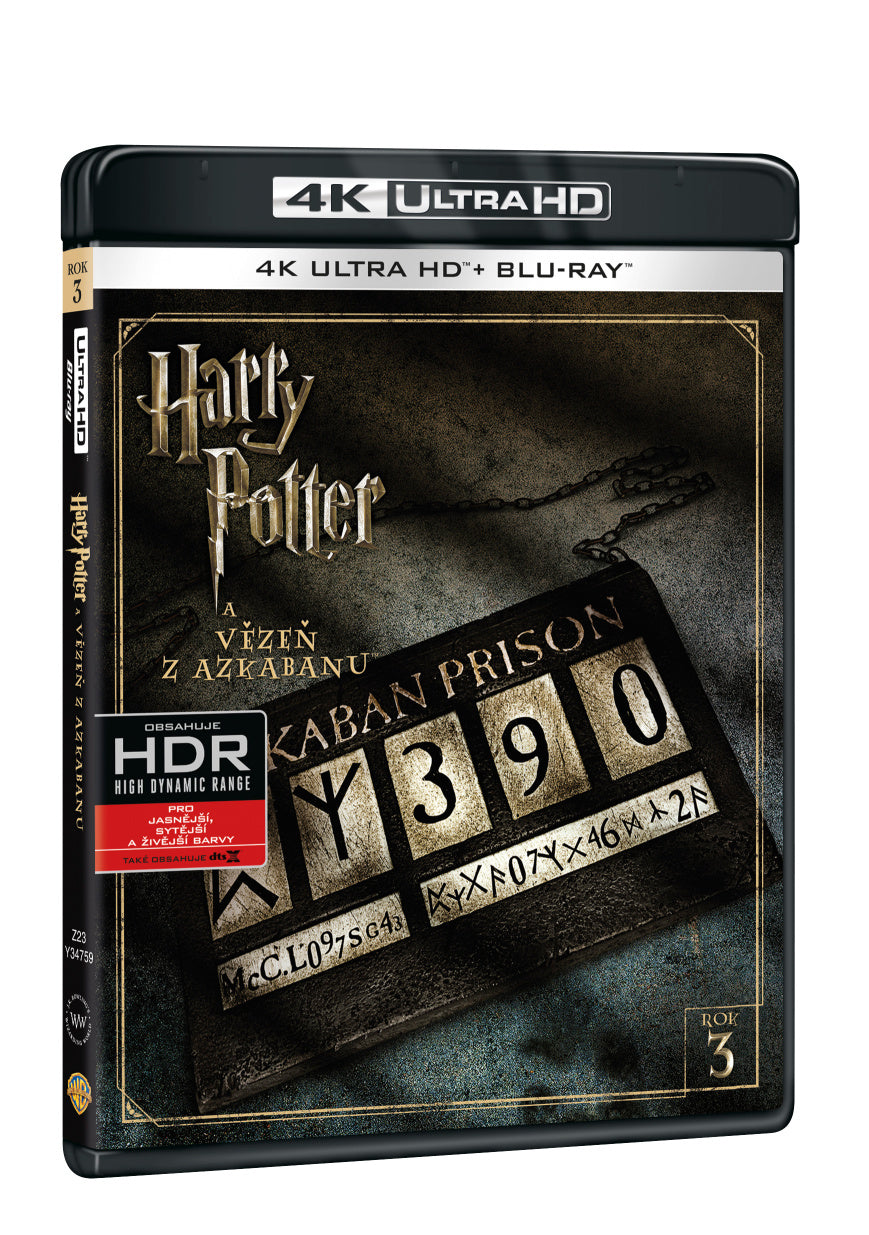 Blu-ray: Harry Potter a Vězeň z Azkabanu - 4K UHD Blu-ray + Blu-ray (2 BD)
