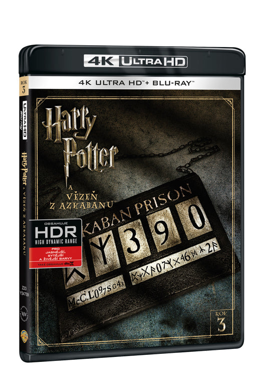 Blu-ray: Harry Potter a Vězeň z Azkabanu - 4K UHD Blu-ray + Blu-ray (2 BD)
