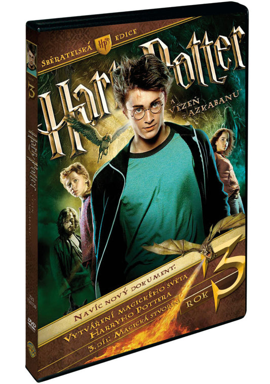 DVD: Harry Potter a Vězeň z Azkabanu - sběratelská edice 3DVD