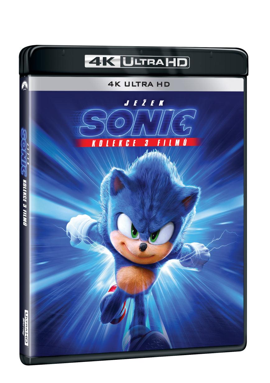 Blu-ray: Ježek Sonic 1.-3. kolekce - 4K UHD Blu-ray (3BD)